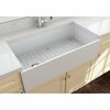 Bocchi Contempo Farmhouse Apron Front Fireclay 36 in. Single Bowl Kitchen Sink in Matte White 1354-002-0120